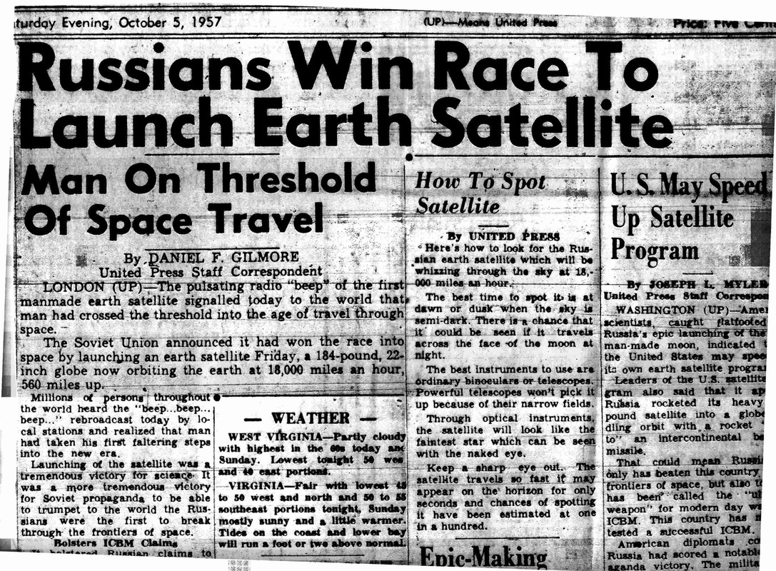 Image result for sputnik 1 launched
